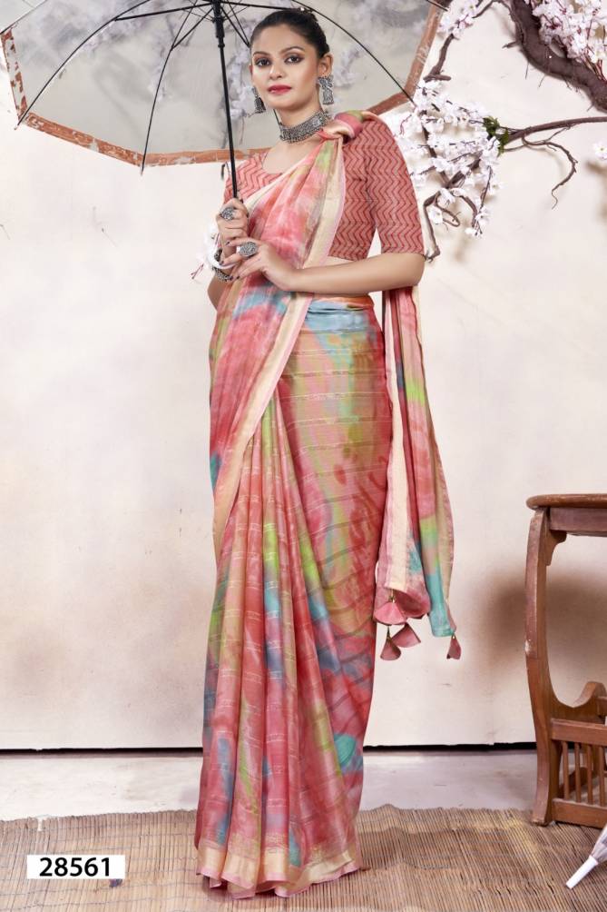 Arnavi By Vallabhi Printed Georgette Sarees Wholesale Shop In Surat